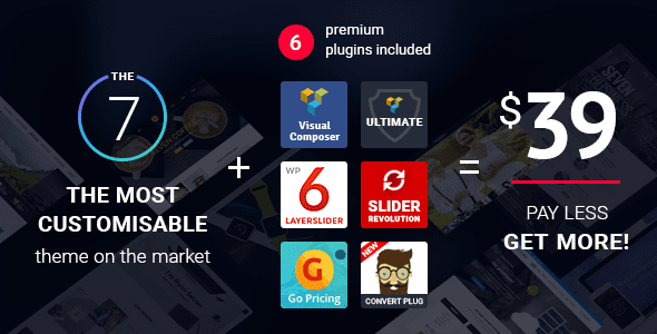The7 Ultimate Website Online Store Builder for WordPress and WooCommerce